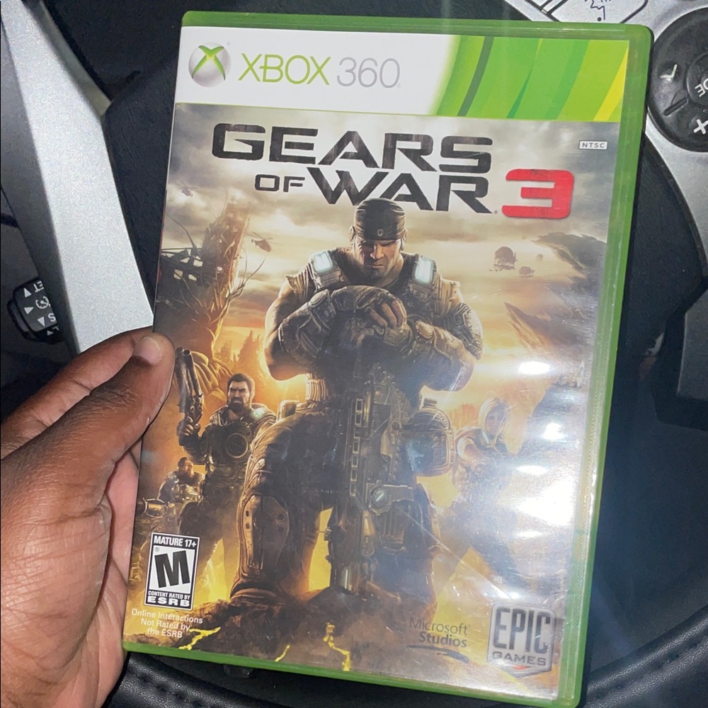 Gears of War 3 for Xbox 360 - Green Case